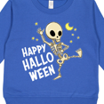thumbnail image 3 of Inktastic Happy Halloween with Dancing Skeleton Toddler Sweatshirt, 3 of 4