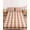 Orange, Beige, Tan, variant on Cal.King Size Fitted Sheet Set - Dark Orange Checkered 3 Piece Bedding Sets 16" Deep Pocket Fitted Sheet with 2 Pillowcases, Fall Farmhouse Buffalo Plaid Linen Brushed Microfiber Hotel Bed Sheets