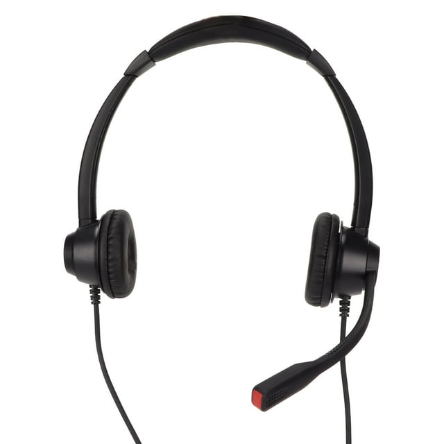Office Headset, Telephone Headset Ultra Light Noise Canceling RJ9 Plug For Home Offices