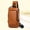Khaki, variant on Travel Sling Bag Waterproof Crossbody Bag with Combination Lock Anti-Theft PU Leather Chest Bag with USB Charging Hole Shoulder Backpack Motorcycle Bags