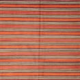 thumbnail image 1 of Ahgly Company Machine Washable Indoor Square Contemporary Tiger Orange Brown Area Rugs, 6' Square, 1 of 7