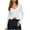 White, variant on cfhntfmh Womens Slim Fitted Shirts Long Sleeve Cardigan Button down Ribbed Going out Tops Fall Fashion Outfits