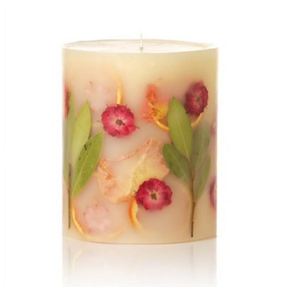Rosy Rings Peony & Pomelo Botanical Candle 6.5 inch Tall