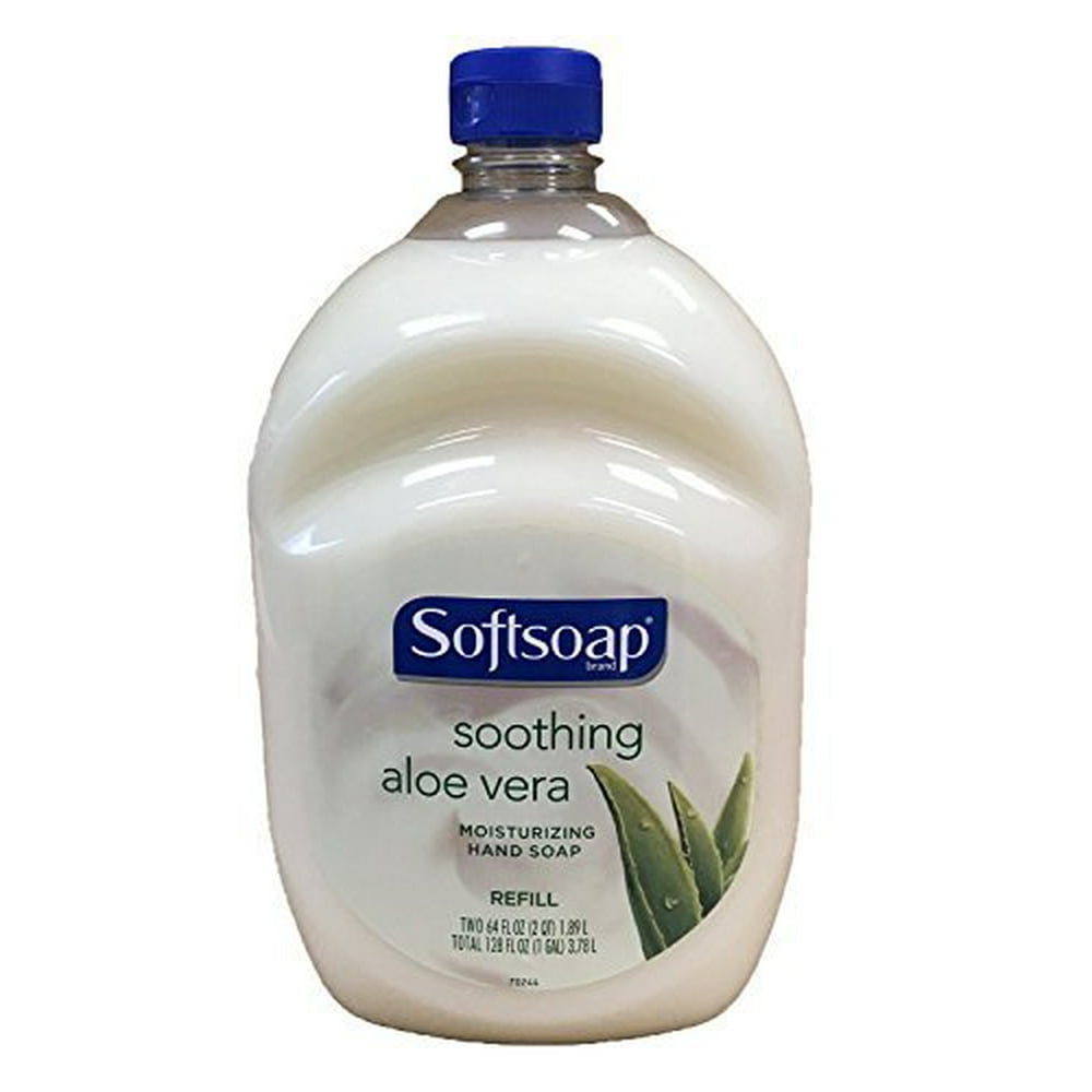 Softsoap Hand Soap Soothing Aloe Vera Moisturizing Hand Soap Refill 64