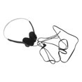 thumbnail image 6 of BESTYASH Black Vintage Wired Over-Ear Headphones with Sound Quality and Comfortable Fit for Extended Listening, 6 of 8