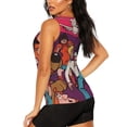 thumbnail image 3 of Lsque Scooby-Doo Printed Workout Tank Tops for Women, Athletic Sports Tank Tops, Compression Sleeveless Dry Fit Shirts,Sleeveless Yoga Shirt-X-Large, 3 of 9