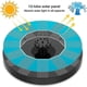 thumbnail image 2 of Fuente solar flotante para exteriores, bomba solar para estanque de 6 boquillas, fuente solar compatible con ens, bebederos para pájaros, estanques, 2 of 5