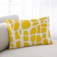 thumbnail image 2 of Yellow Stained Glass Throw Pillow Cover 12 x 20 Inch Decorative Pillow Cover Color Block Abstract Art Lumbar Pillowcase Seasonal Rectangle Cushion Case for Couch Sofa Bed Living Room, 2 of 7