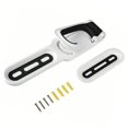 thumbnail image 3 of Vertical Bike Wall Hanger Simple Operation Practical Bike Storage Rack Bike Wall Mount for Garages Black White, 3 of 4