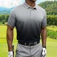 thumbnail image 5 of Men's Henley 3 Button Shirts Short Sleeve Muscle Fit Cotton T-Shirt Casual Soft Breathable Workout Athletic Tee Bodybuilding Summer Fashion Top with Contrast Trim, 5 of 5