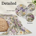 thumbnail image 2 of Dark Sage Green Botanical Pillow Covers, Linen Long Throw Pillow Case, Spring Floral Summer Botanical Retro Holiday Pillow Protector Decorative Cushion Cover for Living Room/Bedroom 12" x 20", 2 of 8