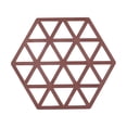 thumbnail image 4 of Posavasos de silicona Macarena geométricos modernos tapete para bebidas Triángulo rojo, 4 of 8