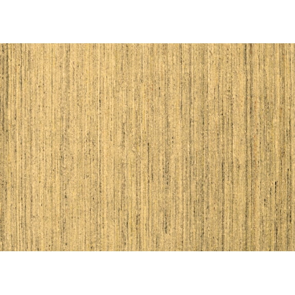 Ahgly Company Indoor Rectangle Abstract Brown Contemporary Area Rugs, 2' x 4'