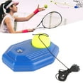 thumbnail image 3 of Tennis Trainer Base Rebound Ball with Rubber Elastic Rope, Self Practice Tennis, Tennis Ball Back Base Trainer Set for Single Person Practice, 3 of 9