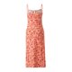 thumbnail image 3 of VISgogo - Vestido informal para mujer, estampado floral, sin mangas, cuello de tirantes, lazo en la parte inferior, vestido de playa con abertura alta VISgogo  moda, 3 of 9