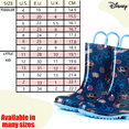 thumbnail image 5 of Disney Mickey Mouse Boys Navy PVC Rainboots - Easy-on Handles - Size 8 Toddler, 5 of 6