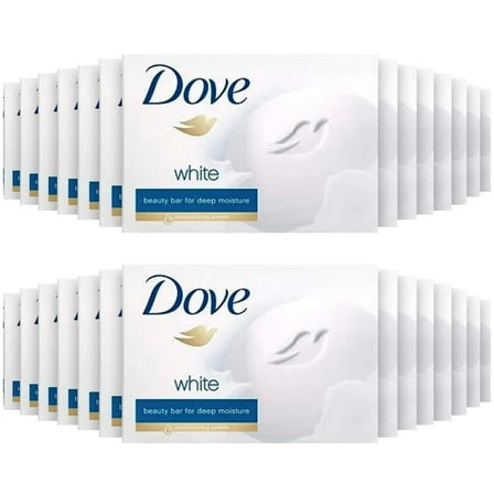 Dove White Cream Bar 4.75 Oz / 135 Gr (Pack of 12)