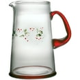 thumbnail image 4 of Pfaltzgraff Winterberry 2.5 Qt Handpainted Glass Water Pitcher, 4 of 6