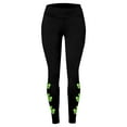 thumbnail image 4 of BOOMILK St. Patrick's Day Leggings for Women Trendy Shamrock Print High Waisted Stretch Legging Plus Size Workout Yoga Pants, 4 of 4