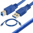 thumbnail image 5 of FVH New USB 3.0 Standard A Type Male to B Type Male cable 1m for External Hard disk, 5 of 5