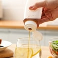 thumbnail image 4 of Hariumiu Squeeze Sauce Bottle 200/300ml Kitchen Spice Bottle with Visual Scale Leak-proof Squeeze Design Flexible Body Condiment Squeeze Bottle Leak-proof, 4 of 8