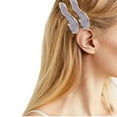 thumbnail image 2 of Pinzas para el cabello sin curvas para mujeres que estilizan la sección, sin pliegues, pinzas para el cabello púrpura, 2 of 5