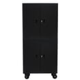 thumbnail image 4 of Metal File Cabinet with 2 Doors and Lock, Metal Locker Storage Cabinet with Adjustable Storage Shelves, 4 of 8