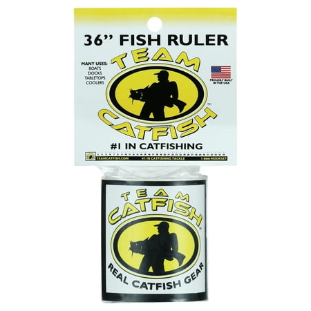 Team Catfish 36" Vinyl Decal Ruler
