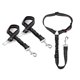 thumbnail image 1 of Dog Car Safety Adjustable Leash Vehicle Seat Belt Clip Pet Supplies Harness Safe Adjustable Cushioning Elastic Reflective Rope55X2.5cm grey He Qiyong unisex, 1 of 1