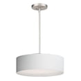 thumbnail image 1 of Maxim 10224WLSN 16 in. Prime LED Single Pendant Ceiling Light, Satin Nickel, 1 of 2