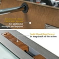 thumbnail image 6 of 40" Urban Foosball Coffee Table with Tempered Glass, Soccer, Accessories Included by Barrington Billiards, 6 of 9