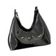thumbnail image 4 of Bolso de hombro para mujer, de piel sintética, versátil, con cremallera, tipo bandolera. Negro, 4 of 9