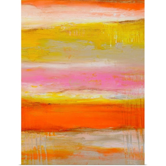 Great BIG Canvas | Rolled "Sherbet Summer Love" Poster Print