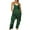 Green women's jumpsuit, variant on Dyegold Jumpsuits for Women Casual, Women Rompers and Jumpsuits Floral Print Baggy Bohemian Wide Leg Bib Playsuit Long Pants Sleeveless ​V-Neck ​Rompers Black_Friday