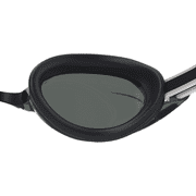 Speedo Vanquisher 3.0 Swimming Slide & Lock Nose Bridge Goggles, Black