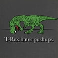 thumbnail image 2 of CafePress - T Rex Hates Pushups Maternity Dark T Shirt - Maternity Dark T-Shirt, 2 of 3