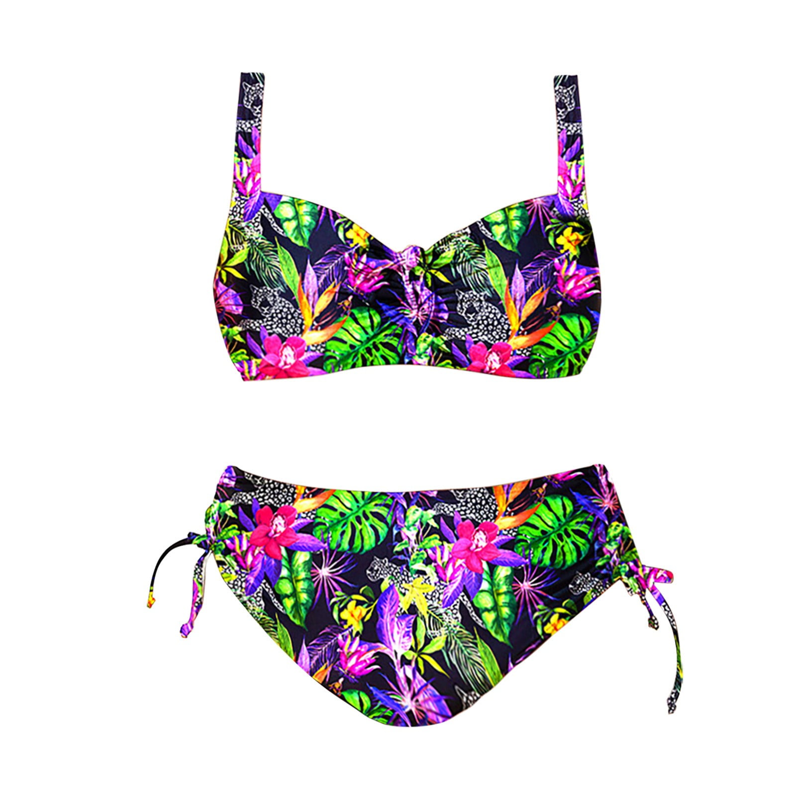 Qufokar Women Swimsuit Hot Bikinis for Women Women's Plus Size Two