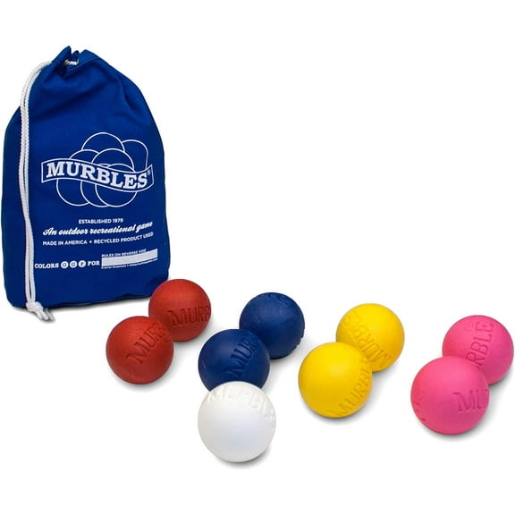 Murbles Activity 9 Ball Travel Bocce Ball Game
