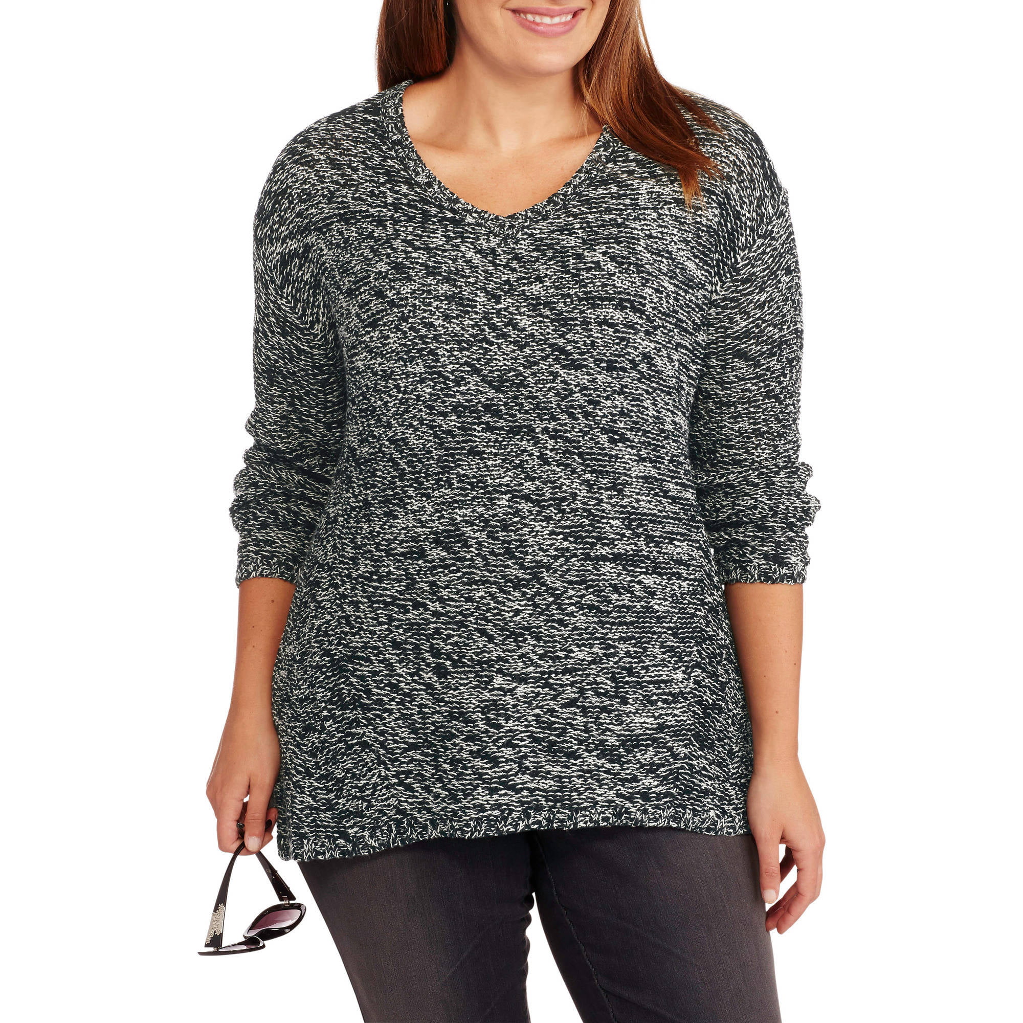 Women's Plus Swing Sweater - Walmart.com