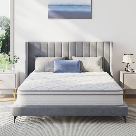 Avenco Essential 10'' Medium-Firm Hybrid Mattress, Queen Size