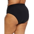 thumbnail image 2 of Anne Cole Women's Plus High-Waist Swim Bottom Separates Swimsuit (18W, Black), 2 of 2