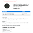 thumbnail image 2 of Expansion Tank Cap - Compatible with 2006 - 2015 Mercedes-Benz ML350 2007 2008 2009 2010 2011 2012 2013 2014, 2 of 2