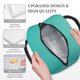 thumbnail image 3 of Fotbe Turquoise Glitter Bolsa de Almuerzo con Estampado, Lonchera Aislada, Contenedor de Comida Reutilizable Tipo Cooler a Prueba de Fugas, 3 of 6
