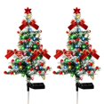 thumbnail image 1 of Luces de estaca TQEHS para jardín con energía solar para árbol de Navidad 75 cm W1S2, 1 of 6