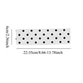 thumbnail image 4 of Daznico Elastic Workout Headband with Polka Print for Sweat Wicking Stretchy Hair for Yoga Fitness Running and Training, 4 of 5