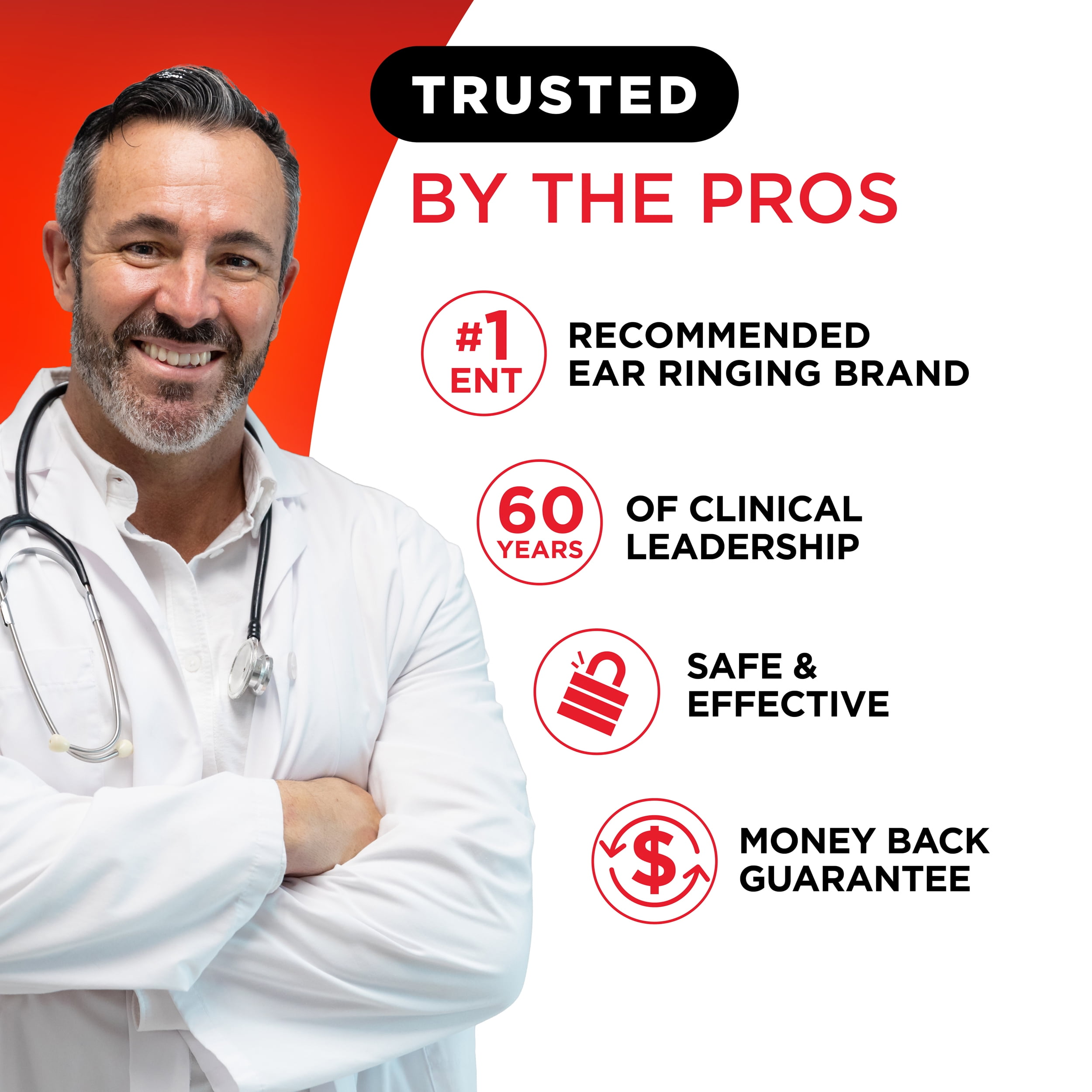 Lipo Flavonoid Ear Ringing - Doctor-Recommended for Ringing Ears – Clinically Proven Lemon Bioflavonoid Complex with Vitamins C, B1, B2, B6, B12, & Calcium - 500 Caplets
