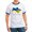 Navy/White, variant on CafePress - I Stand With Ukraine Flag Ukrainian Pride T Shirt - 100% Cotton Ringed T-Shirt