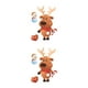 thumbnail image 2 of Bewildely Adhesivo navideño para ventana Papá Noel/Muñeco de nieve/Alce Adhesivo de cristal Navidad Type2 NO2, 2 of 6