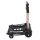 thumbnail image 5 of Carrito de mano plegable con 4 ruedas silenciosas, carrito de tracción ajustable para compras de equipaje, capacidad de carga de 88 lb, 5 of 12