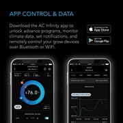 AC Infinity Controller 69 PRO, Smart Environmental Controller with Temperature, Humidity, VPD, Timer, Cycle, Schedule Controls, for Grow Tent Cooling Ventilation Lighting, Bluetooth + WiFi